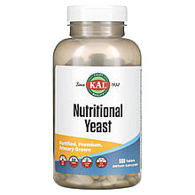 Харчові дріжджі, Nutritional Yeast, KAL, 500 таблеток