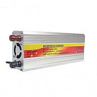 Інвертор 12V на 220 V SuA-1000 W із зарядкою 10 А + USB
