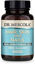 Вітаміни для волосся, шкіри та нігтів, Hair, Skin & Nails, Dr. Mercola, 30 капсул