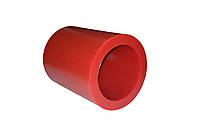 Втулка поліуретанова Ø82хØ61х100мм транспортного ролика ліній миття та сушіння скла