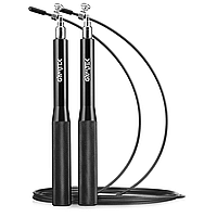 Скакалка Gymtek швидкісна чорна