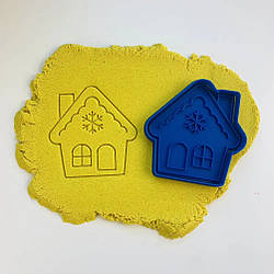 Вирубка з відтиском для пряника Будиночок 10 см