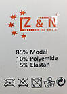 Жіночі демісезонні шкарпетки Z&N з modala однотонні розмір 36-40 чорні 6 пар/уп, фото 2