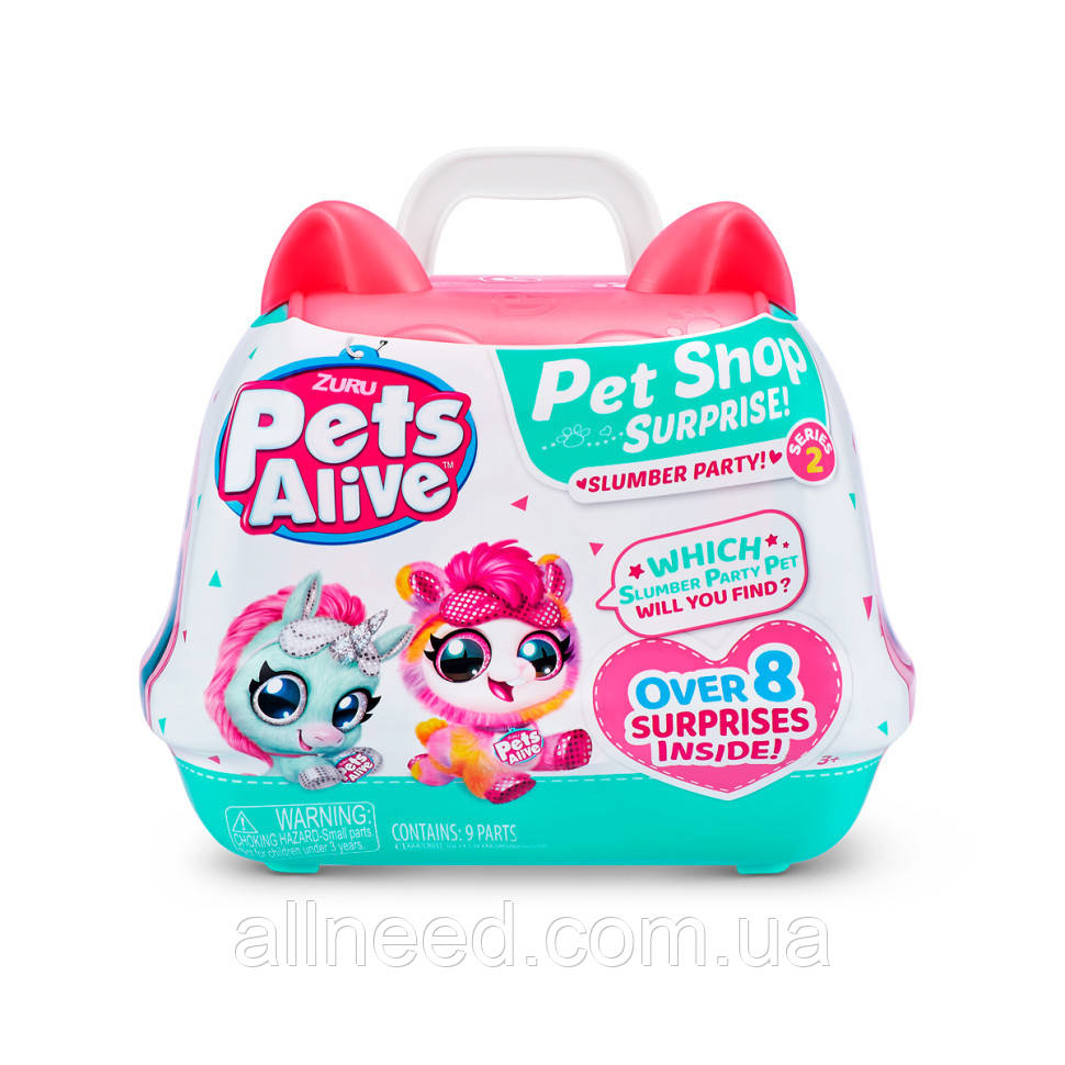 Інтерактивний ігровий набір Повторюшка-сплюшка Pets & Robo Alive 9532