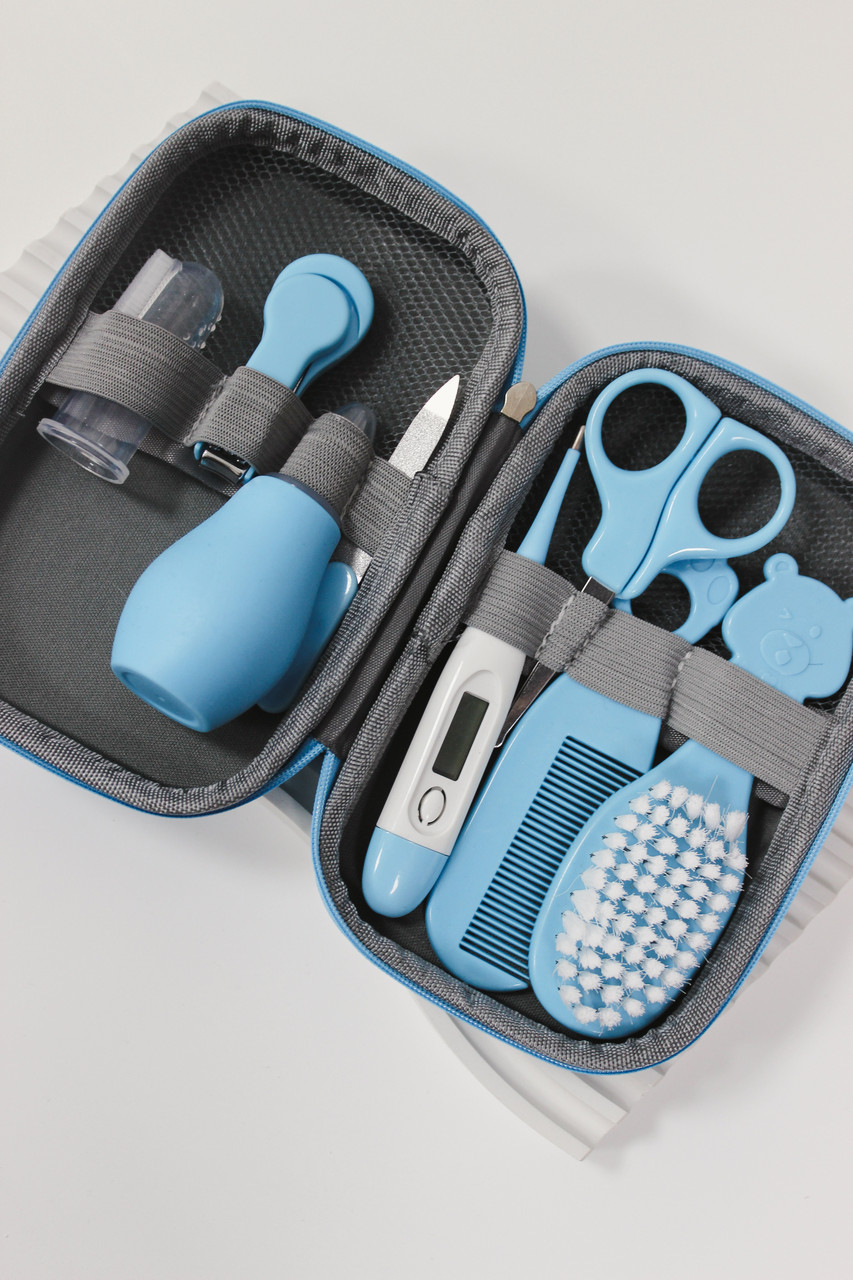 Гігієнічний набір в футлярі 0718, блакитний, фото 1