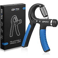 Еспандер регульований Gymtek 10-40кг чорно-синій