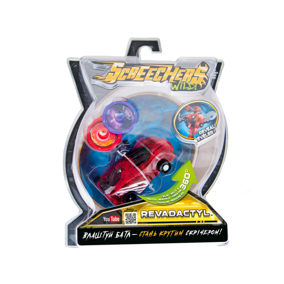 Машинка-трансформер Ревадактиль Screechers Wild! EU683112, фото 1