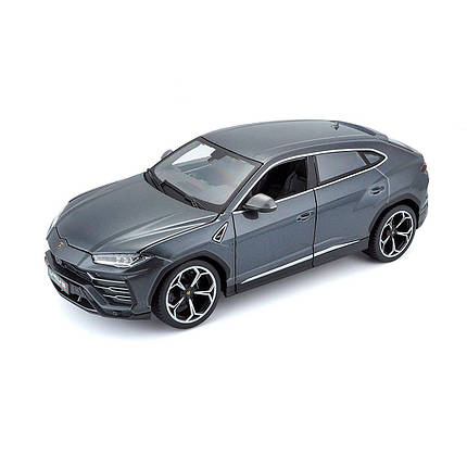 Автомодель — LAMBORGHINI URUS (сірий металік, 1:18), фото 1