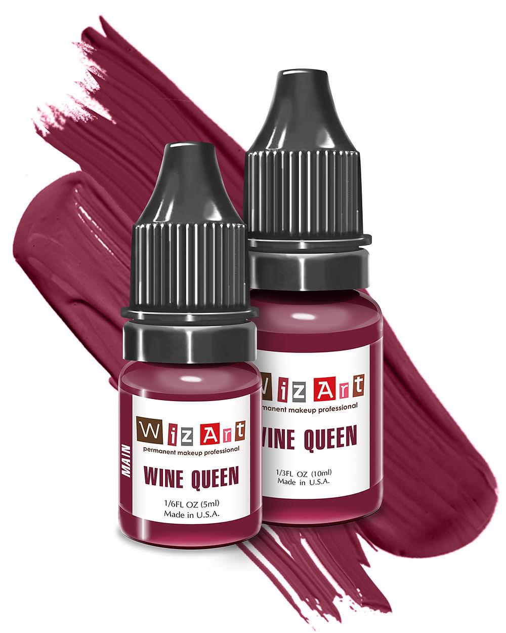 Пігмент для тату WizArt Візерарт Wine Queen 5 мл