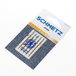 Набір голок для побутових швейних машин SCHMETZ Gold Jeans 130/705 H-JT №100 5 шт