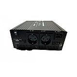 Інвертор 12V 220V KSC1500M 1500W (макс.3000W) з зарядкою 20 А + функція ATS, фото 3