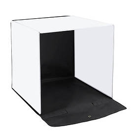 Фотобокс Puluz PU5140 для предметної зйомки 40x40x40см + 5 фонів White-Black (3_03938)