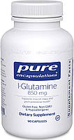 L-глутамин L-Glutamine Pure Encapsulations 850 мг 90 капсул