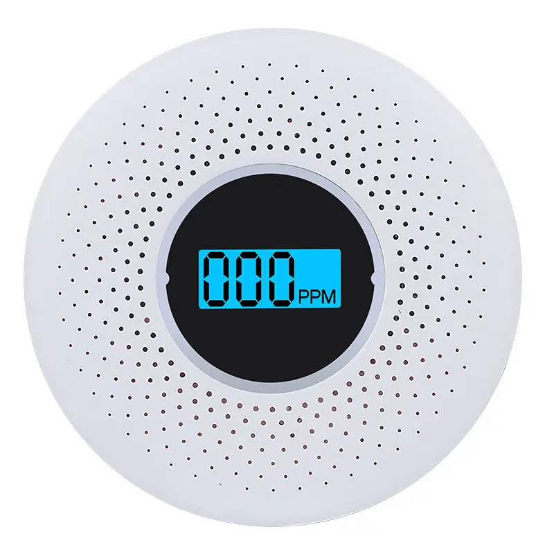 Бездротовий комбінований датчик чадного газу та диму RIAS G-02 з сиреною White (3_03944), фото 1