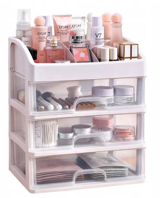 Органайзер для косметики Steinmedia U088 23,3 x 17 x 26,8 см білий, фото 1