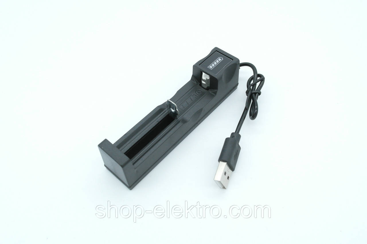 Зарядний пристрій 18650 18500 16340 14500 26650 3.7v 0,5A (4.2v) li-ion, фото 1