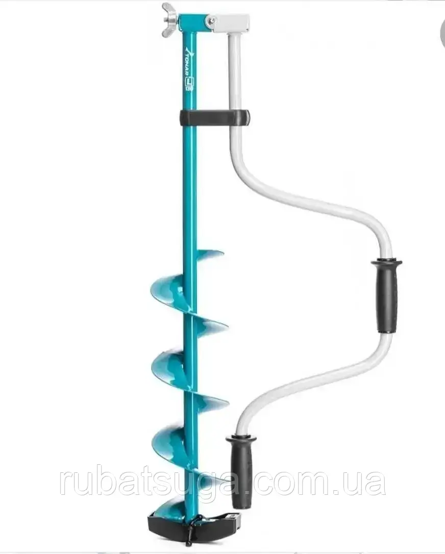 Бур для зимової риболовлі Тонар Барнаул MegaStrike 100 мм, фото 1