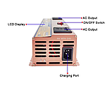 Інвертор 12V на 220 V UL-1000C із зарядкою 10 А + USB, фото 5