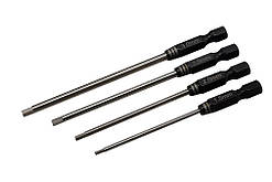 Насадки шестигранні RCTurn 4 шт в пакуванні. 1.5 /2.0/2.5/3.0 (для викруток RTT11037) з титановим покром. amc