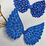 Патчі "Крила" сині, 60×43 мм, фото 3