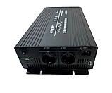 Інвертор 12V на 220 V KSC2000M 2000 W (макс.4000W) із зарядкою 20 А + функція ATS, фото 2