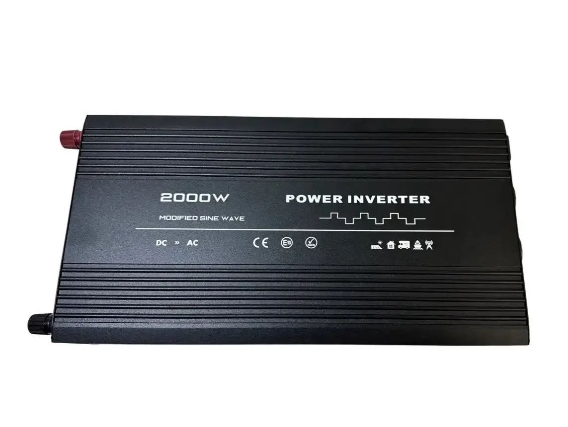 Інвертор 12V на 220 V KSC2000M 2000 W (макс.4000W) із зарядкою 20 А + функція ATS, фото 1