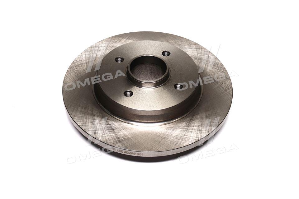 Диск гальмивний CITROEN BERLINGO 1.6 08- задн. (RIDER) RD.2625DF6128BS UA59, фото 1