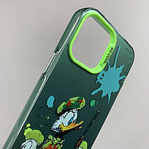 Чохол для Apple iPhone 12 чохол з принтом Дональд Дак на телефон айфон 12 зелений x0w, фото 4