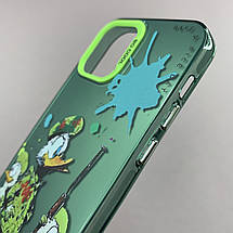 Чохол для Apple iPhone 12 чохол з принтом Дональд Дак на телефон айфон 12 зелений x0w, фото 3