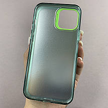 Чохол для Apple iPhone 12 чохол з принтом песика на телефон айфон 12 зелений x0w, фото 2