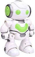 Интерактивная игрушка робот RIAS Robot 8 на дистанционном управлении White-Green (3_04046)