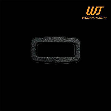 Рамка 20 мм Uniloop WJ Woojin Plastic ацетал, колір Чорний