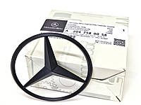 Эмблема Mercedes-Benz A204 758 00 58 W204 Old-C series Черный матовый