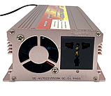 Інвертор 12V на 220 V SUA-2000C із заряджанням 20 А + USB, фото 5