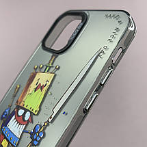 Чохол для Apple iPhone 12 чохол з принтом Pikeman на телефон айфон 12 чорний x0w, фото 3
