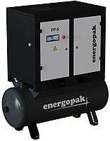 Гвинтовий компресор Energopak EP 5-T270 з ресивером 270л  1000 л/хв, 7,5 бар, 5 кВт