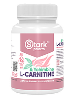 Жироспалювач проблемних зон Stark Pharm — L-Carnitine & Yohimbine (60 капсул)