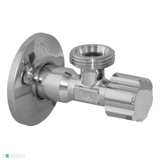 Кран приладовий вентильний для сантехприладів Ø1/2" х 3/4" D914689 VA Albertoni srl