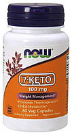 Дегидроэпиандростерон 7 Keto Now Foods 100 мг 60 капсул