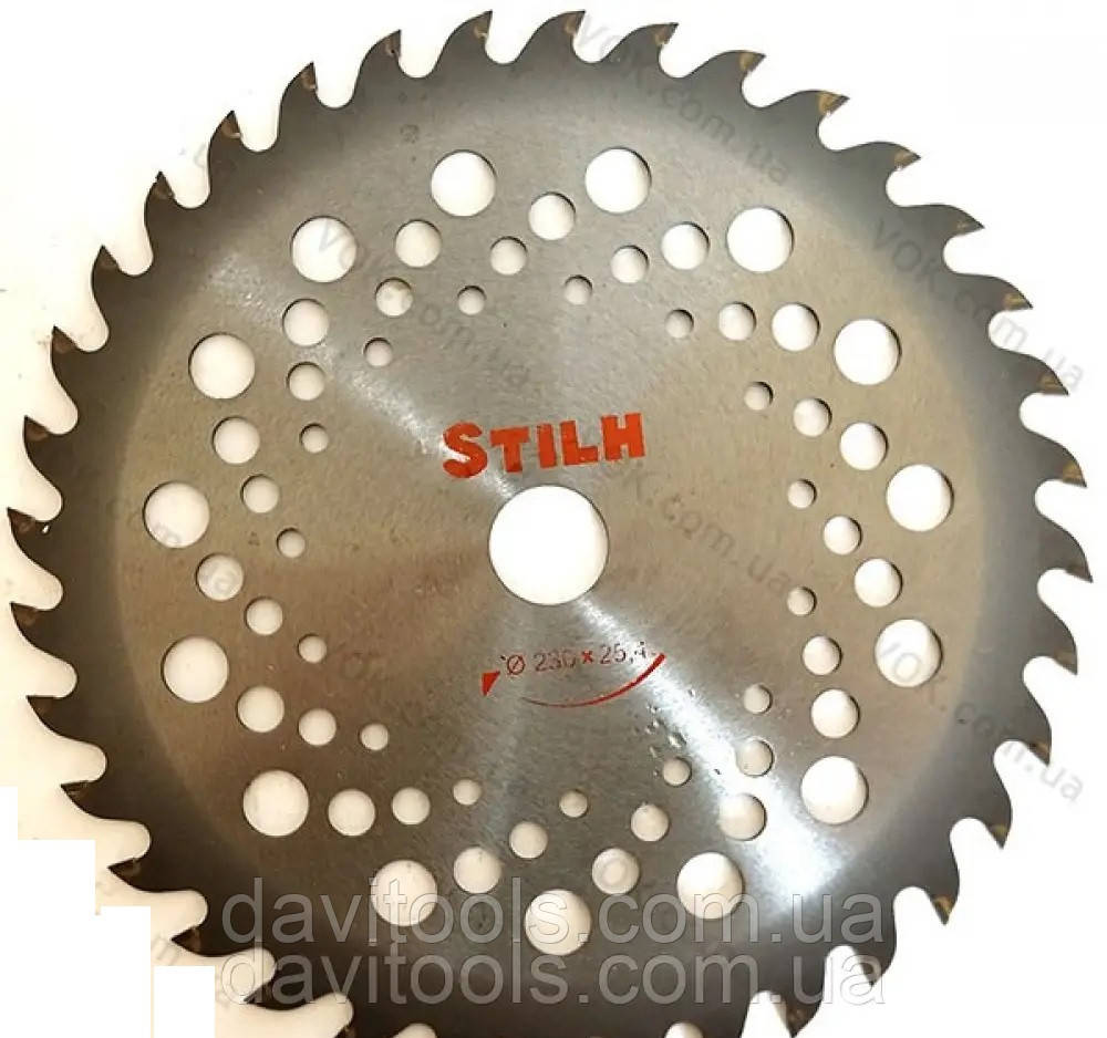 Диск для мотокоси STIНL D250 d25.4 z36 з Т/C напайками