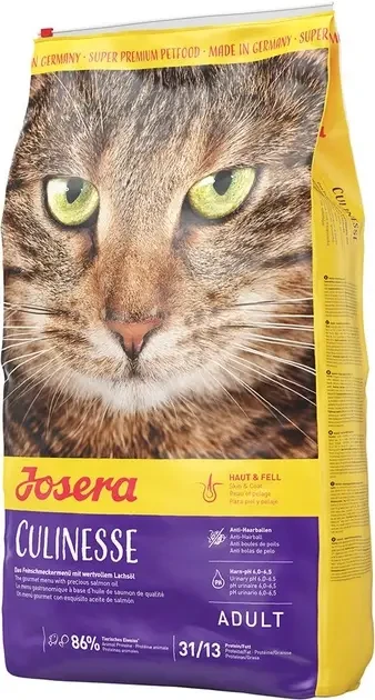 Сухий корм для дорослих котів Josera Catelux для покращення виведення вовни з качкою 10 кг