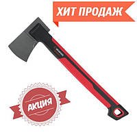 Топор 930 г, ручка из фибергласса, STORM ИНТЕТУЛ HT-0292 (профессиональный, гарантия 3 года)