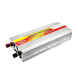 Інвертор 12V на 220 V SUA-3000C із зарядкою 20 А + USB, фото 2