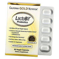 Пробиотики LactoBif Probiotics 30 Billion California Gold Nutrition 60вегкапс (69427002)