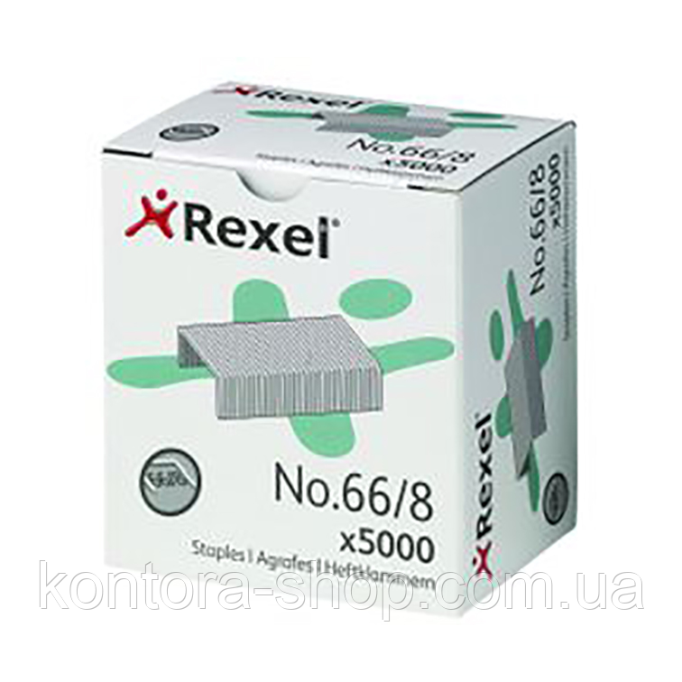 Скоби REXEL NO.66/08 STAPLES (5000 шт.)