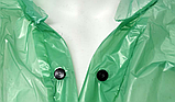 Плащ  дощовик  зелений  на кнопках или молнии компактный в сложенном виде, фото 4