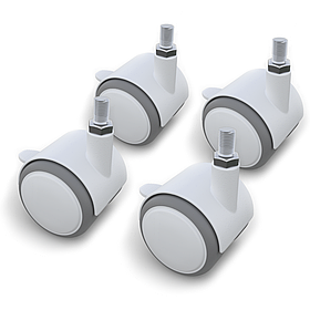 Колеса до ліжка IngVart white