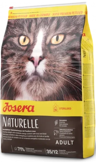 Корм сухий Josera Naturelle для стерилізованих котів з м'ясом птиці 10 кг
