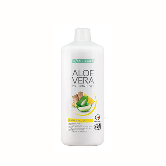 Пітній Гель Алое Віра Імбир LR Aloe Vera Immune Plus Імбир Цинк (1000 мл)