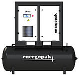 Гвинтовий компресор Energopak EP 18-T500 з ресивером 500л, фото 2